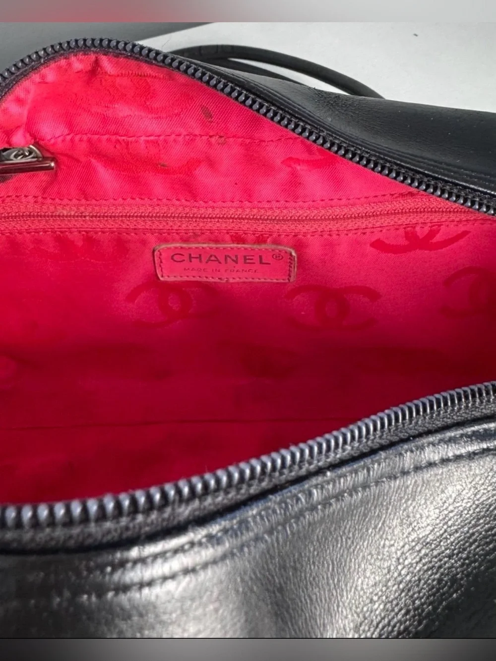 Chanel Cambon Bowler reporter Bag classic flap mini